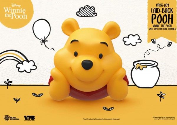 Winnie The Pooh - Small Vinyl Spardose liegender Winnie: Beast Kingdom Toys