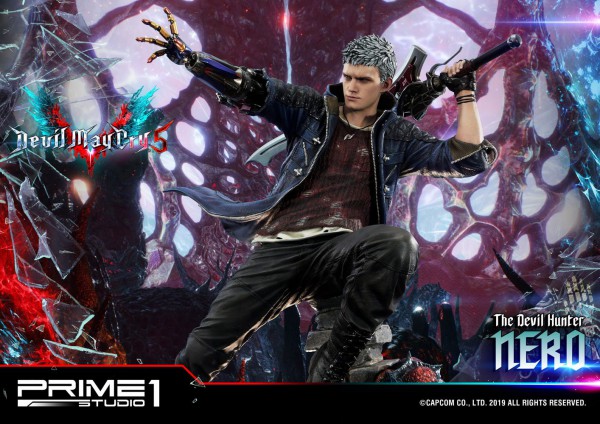 Devil May Cry 5 - Nero Statue [RÜCKLÄUFER]: Prime 1 Studio