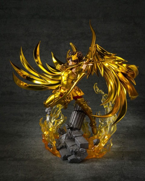 Saint Seiya - Sagitarius Seiya Statue / Figuarts ZERO Metallic Touch: Tamashii Nations