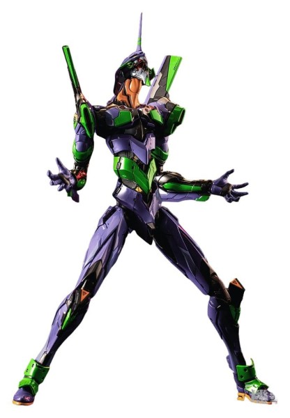 Evangelion Carbotix - Evangelion Unit-01 Actionfigur / Test Type (DX Ver.): Blitzway