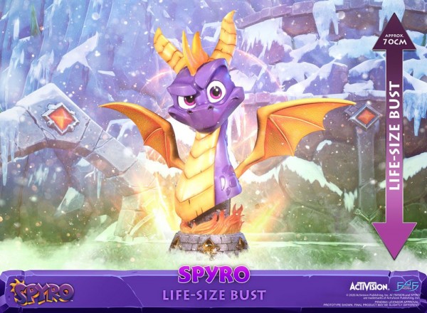 Spyro Reignited Trilogy - Spyro Life-Size Büste: First 4 Figure