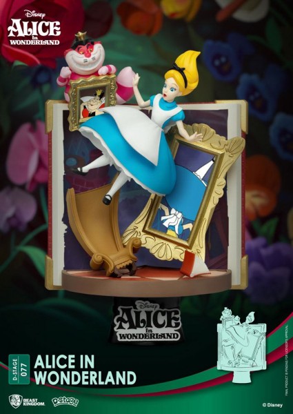 Disney Story Book Series - Alice in Wonderland Diorama: Beast Kingdom Toys