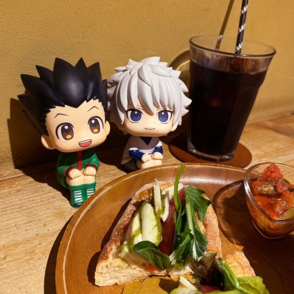 Hunter x Hunter - Gon Freecss & Killua Zoldyck Figuren / Look Up (with gift): Megahouse-