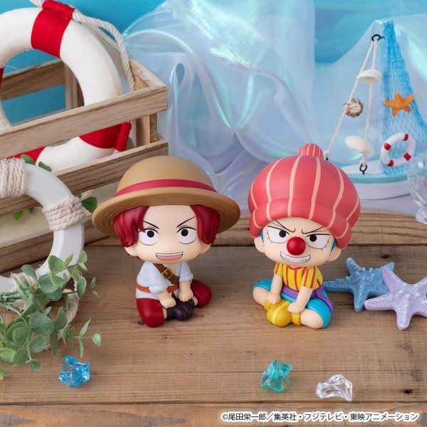 One Piece - Shanks & Buggy Figuren / Look Up Childhood Ver. (with gift): Megahouse