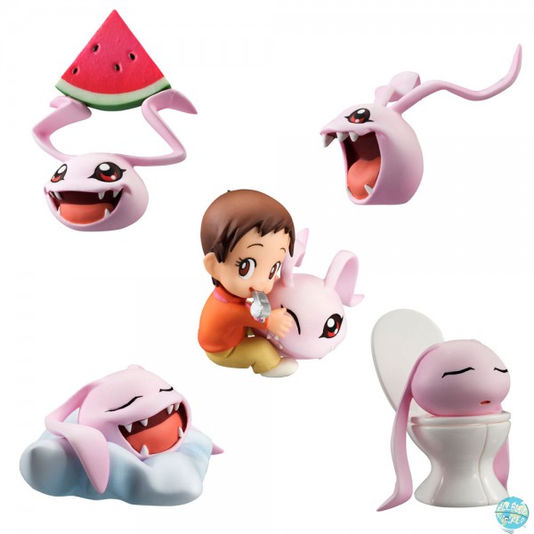 Digimon Adventure - Minifiguren-Set - 5er-Pack / Coro-Colle!: MegaHouse