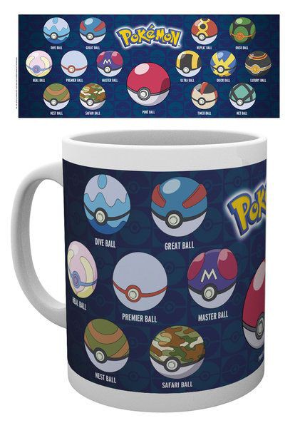 Pokemon - Tasse / Ball Varieties: GB eye