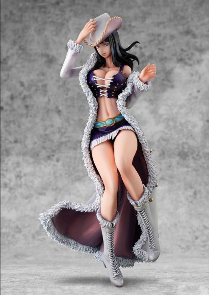 One Piece - Nico Robin Statue / P.O.P. - Miss All Sunday [BESCHÄDIGTE VERP.]: MegaHouse