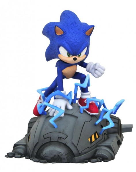 Sonic the Hedgehog Movie - Sonic Statue: Diamond Select