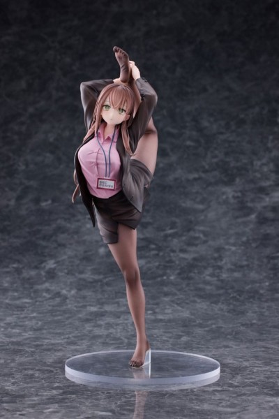 Original Character - OL-chan Statue / Who Doesn't Want to Go to Work Pink Ver. Deluxe Edition: Magi