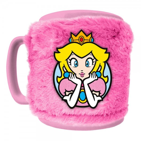 Super Mario - Princess Peach Fuzzy Tasse: Pyramid International