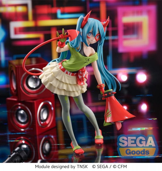 Hatsune Miku Series - roject DIVA- X Hatsune Miku - DE:MONSTAR T.R. Statue / FIGURIZMa : Sega