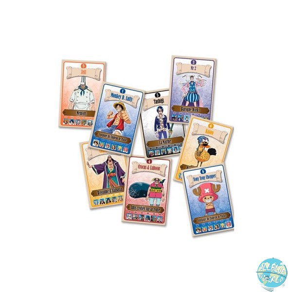 One Piece Kartenspiel - Jeu de 7 Familles