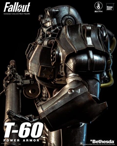 Fallout - T-60 Power Armor Actionfigur / FigZero: Threezero