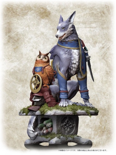 Monster Hunter - Palamute Statue / CFB Creators Model: Capcom