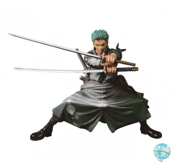 One Piece - Zorro Figur - SCultures Big Zoukeio / Shining Color Version: Banpresto