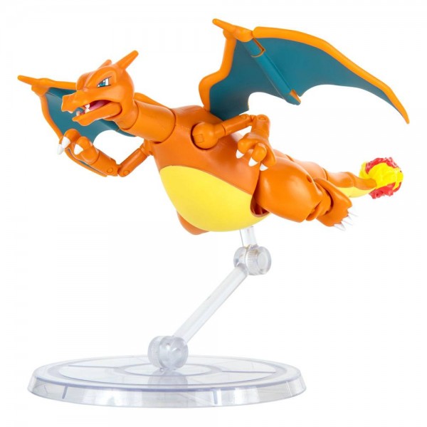 Pokémon - Glurak Actionfigur / Battle Feature Figur: Jazwares