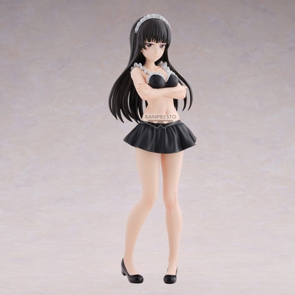 Girls und Panzer - Shiho Nishizumi Statue / Maid Swimsuit Ver.: Banpresto