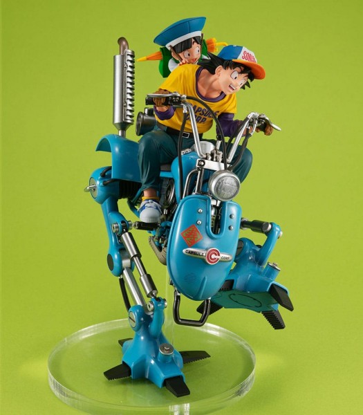 Dragonball Z - Son Goku & Son Gohan & Robot with two legs Diorama / Desktop Real McCoy EX: MegaHous