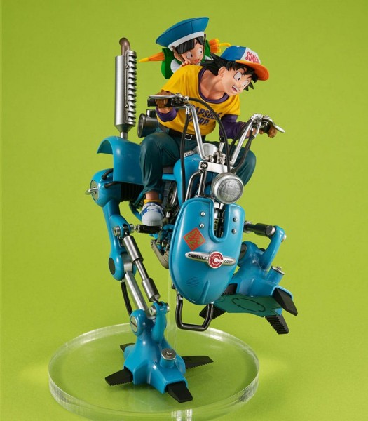 Dragonball Z - Son Goku & Son Gohan & Robot with two legs Diorama / Desktop Real McCoy EX: MegaHous