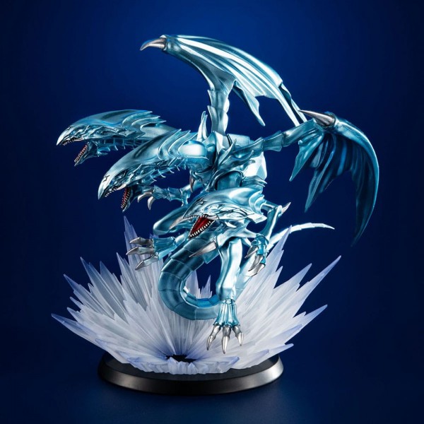 Yu-Gi-Oh! - Blue Eyes Ultimate Dragon Figur / Monsters Chronicle: MegaHouse