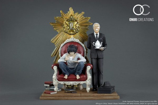 Death Note - L & Watari Diorama: Oniri Creations