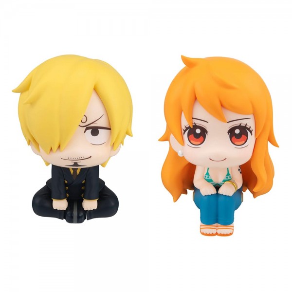 One Piece - Nami & Sanji Statue / Look Up (with gift): MegaHouse