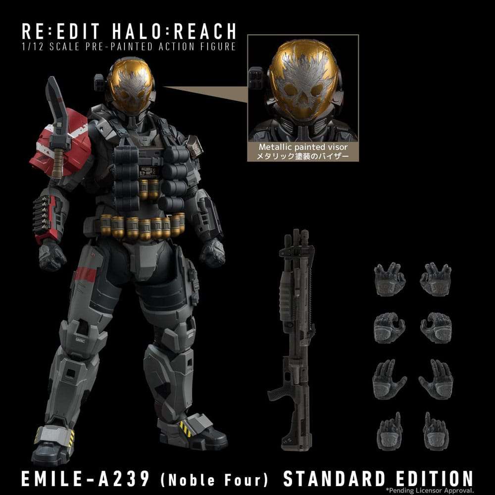 Halo: Reach - Emile-A239 Actionfigur | Allblue World: Anime