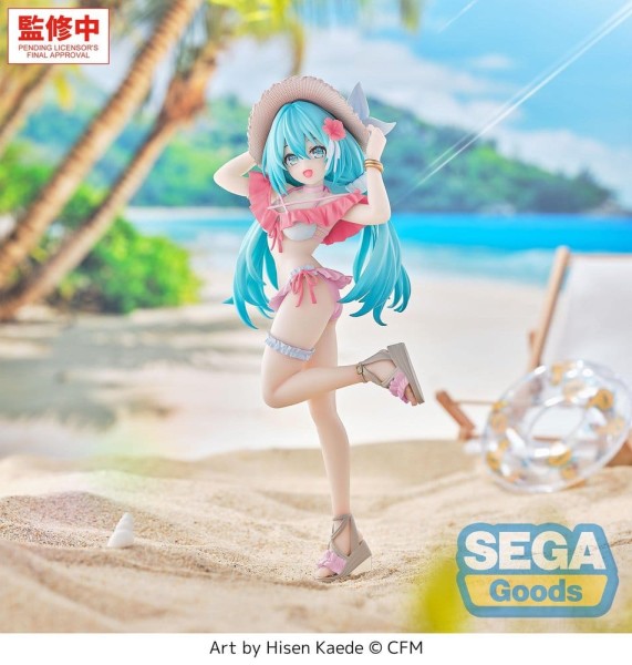 Character Vocal Series 01 - Hatsune Miku Statue / Luminasta - Conceptual Series Vol.1 Tropical Ver.: