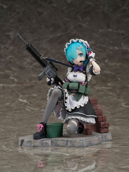 Re:Zero Starting Life in Another World - Rem Statue / Military Ver.: Helios