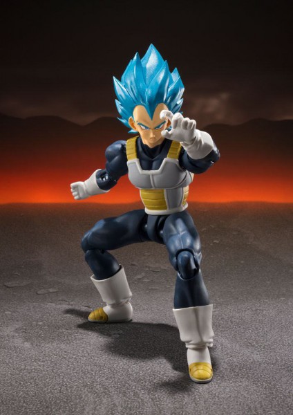 Dragonball Super - Movie Broly - SSGSS Vegeta Actionfigur: Tamashii Nations