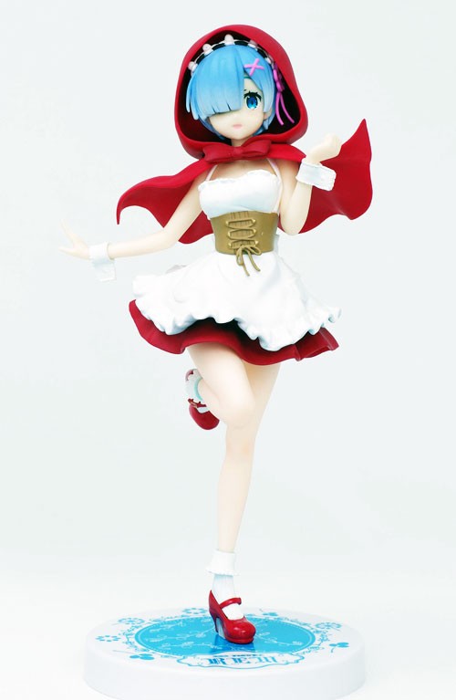 RE:Zero Starting Life In Another World Rem Red Hood SSS Figure Pearl Color 
