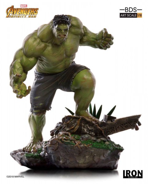 Avengers Infinity War - Hulk Statue: Iron Studios