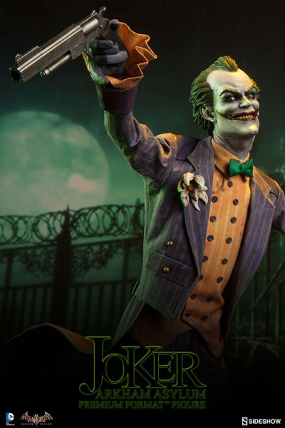 Batman Arkham Asylum - The Joker Statue: Sideshow Collectibles