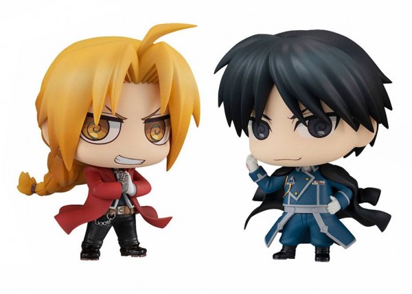 Fullmetal Alchemist - Edward Elric & Roy Mustang Minifiguren 2er-Set / Chimimega Buddy : MegaHouse