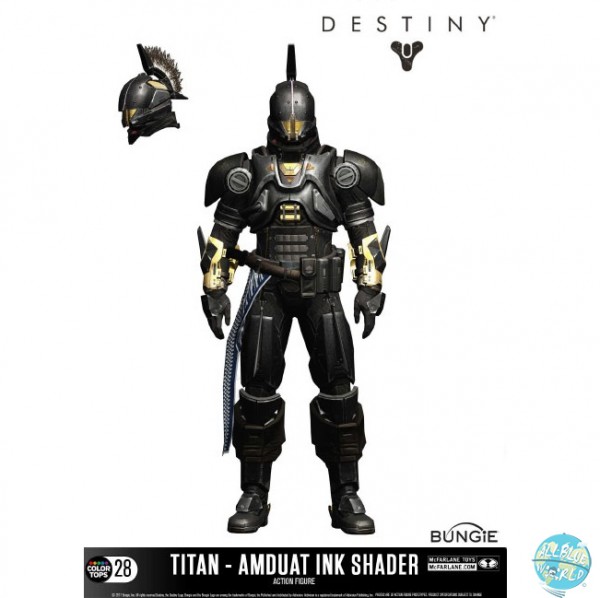 Destiny - Titan (Amduat Ink Shader) Actionfigur / Color Tops: McFarlane Toys