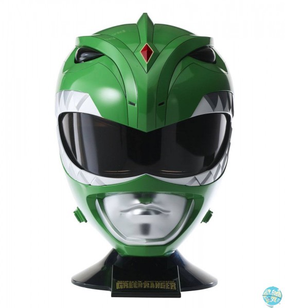 Power Rangers - Green Ranger Helm 1/1 Replika / Legacy Cosplay: Bandai Namco