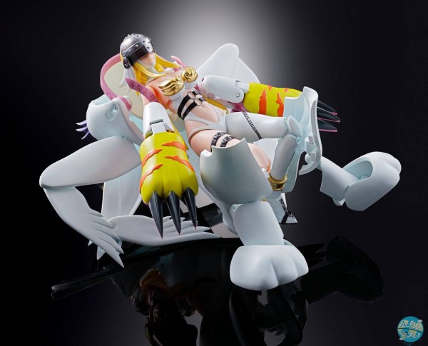 Digimon Adventure - Angewomon (Gatomon) Actionfigur / Digivolving Sprirts: Bandai