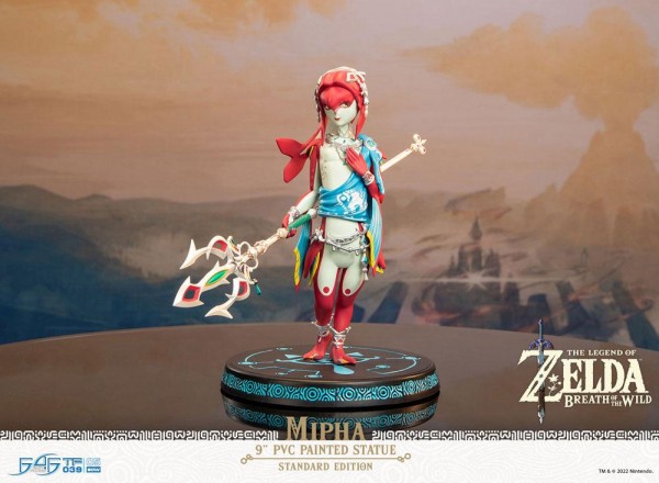 The Legend of Zelda Breath of the Wild - Mipha Statue / Standard Edition: First 4 Figures