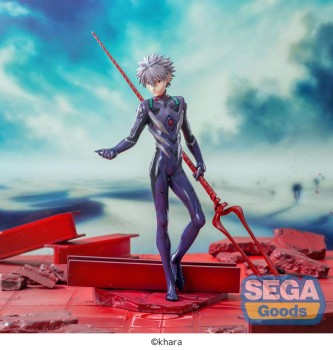 Evangelion: 3.0+1.0 Thrice Upon a Time - Kaworu Nagisa x Spear of Longinus Statue / Luminasta: Sega Evangelion: 3.0+1.0 Thrice Upon a Time - Kaworu Nagisa x Spear of Longinus Statue / Luminasta: Sega