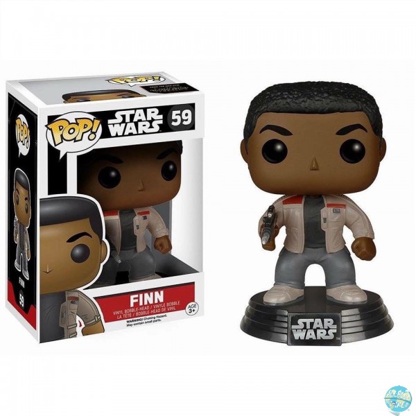 Star Wars Episode VII - Finn Figur - POP: Funko