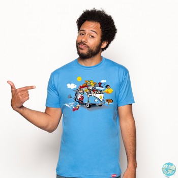 Summer Van - Motivshirt Größe "L" / Unisex: Pampling Summer Van - Motivshirt Größe "L" / Unisex: Pampling