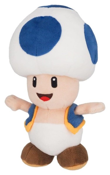 Super Mario - Toad Plüschfigur: Sanei