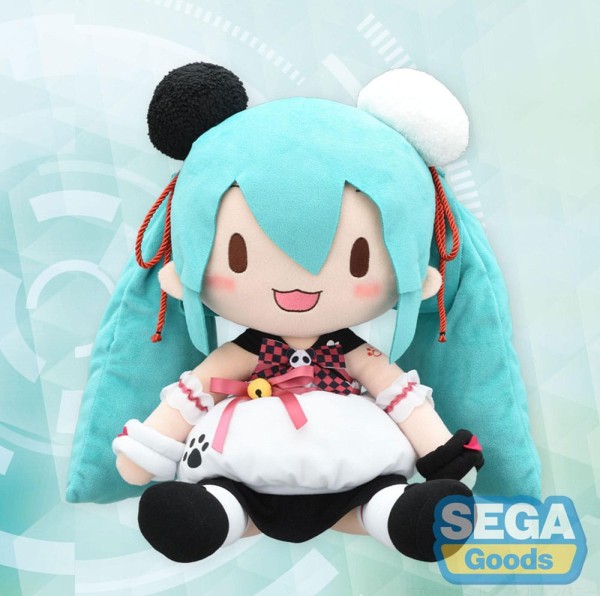 Character Vocal Series 01: - Hatsune Miku Plüschfigur / Fuwa Petit - Panda Bun LL: Sega-