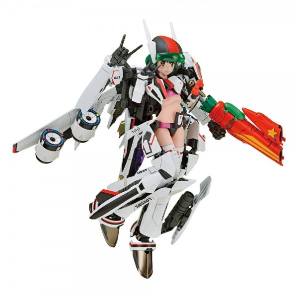 Macross F V.F.G. - VF-25F Messiah Ranka Lee Actionfigur: Aoshima