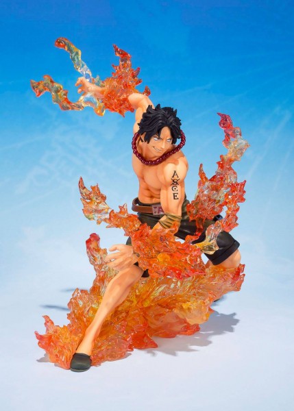 One Piece - Portgas D. Ace / FiguartsZERO - Brother's Bond Statue: Bandai Tamashii Natio