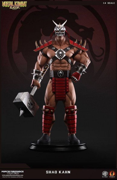 Mortal Kombat Klassik - Shao Kahn Statue: Pop Culture Shock