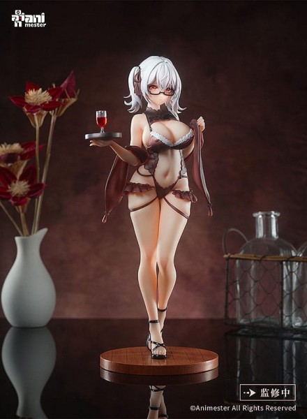 Original Character - Wine Waiter Girl - Cynthia Statue: AniMester