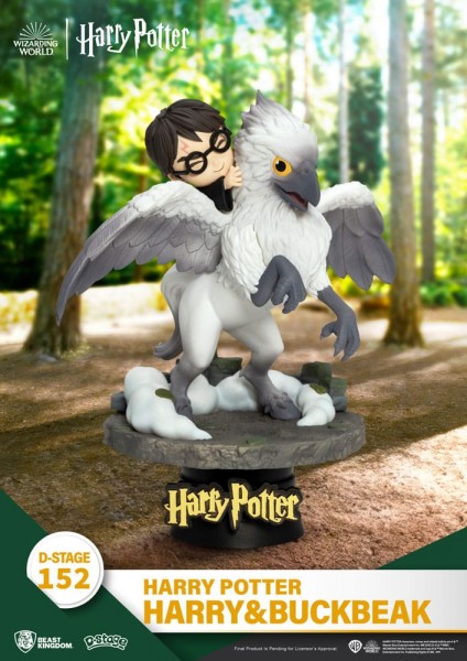 Harry Potter D-Stage - Diorama Harry & Buckbeak: Beast Kingdom Toys