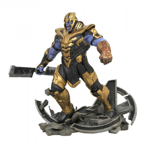 Avengers: Endgame - Armored Thanos Statue / Marvel Movie Milestones: Diamond Select