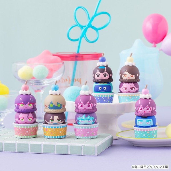 Milky Subway The Galactic Limited Express - Tsumichen Stack up & Change Minifiguren / (with gift):